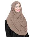 COWLNECK PINLESS | CHOCCO - KOREAN CHIFFON