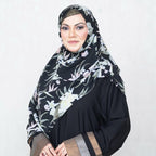 INSTANT HIJAB | DARK OASIS - TURKISH GEORGETTE