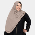 INSTANT HIJAB | CLASSIC MINK - CHIFFON