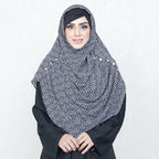 COWLNECK PINLESS | BLITE MINI DAISIES - TURKISH GEORGETTE