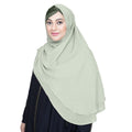 INSTANT HIJAB | PISTACHIO - KOREAN CHIFFON