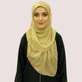 HIJAB | WHITE GOLD - LUREX FABRIC