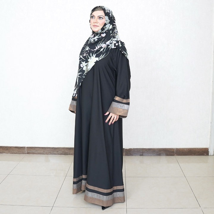 FC ABAYA | BRONZE & METALLIC PATCH