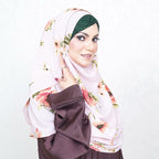 HCS | ROSE PINK VINTAGE FLORAL - TURKISH GEORGETTE