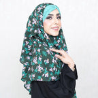 HCS | EMERALD BLOSSOM - TURKISH GEORGETTE