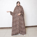 PRAYER SHAWL PRINTS : CHOCCO LEOPARD A-LAWN