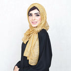 HIJAB | BUTTER GOLD - LUREX FABRIC