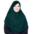 HCS | BOTTLE GREEN - KOREAN CHIFFON