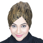 SHIMMER SPHC | BLACK GOLD - LUREX FABRIC